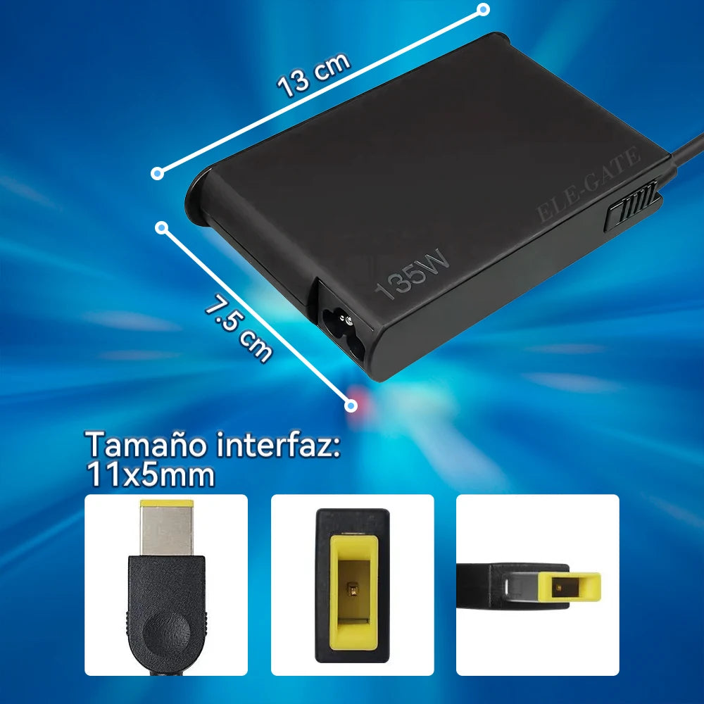 For 135W Laptop Charger