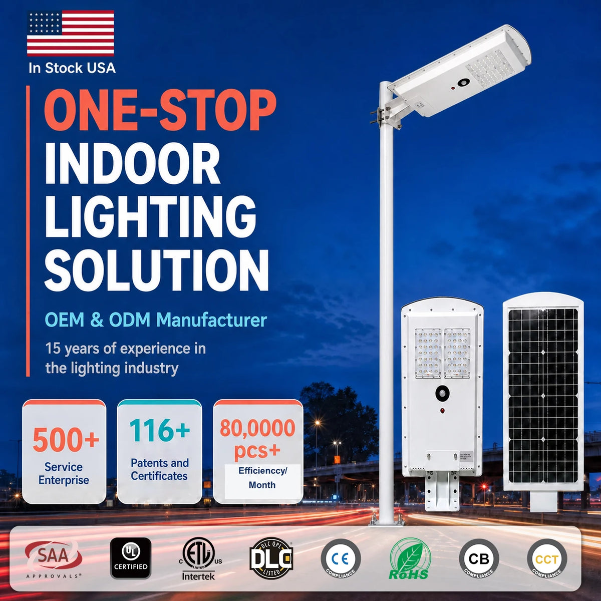 All in One Led Solar Street Light