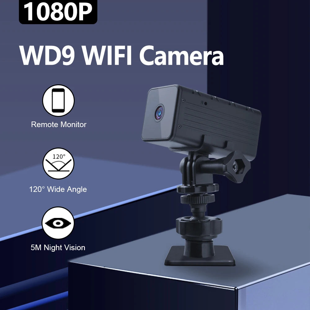 Ynmee WD9 WIFI Camera 9 Hours Working Night Vision Motion