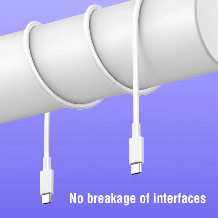 60W Usb C Pd Cable Durable 1M Tpe Mobile Phone Fast Charging Usb Cable