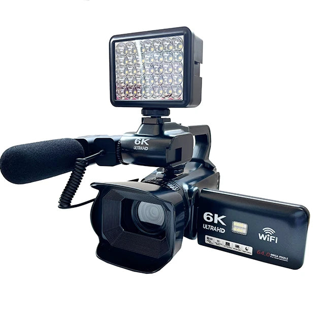 Live Streaming Vlog 6K Camera