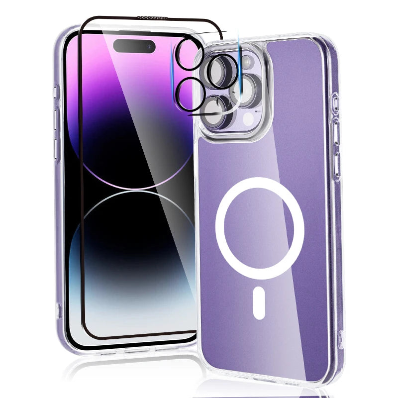 3 Pack Shockproof Protective Mobile Phone Accessory Set Phone Case