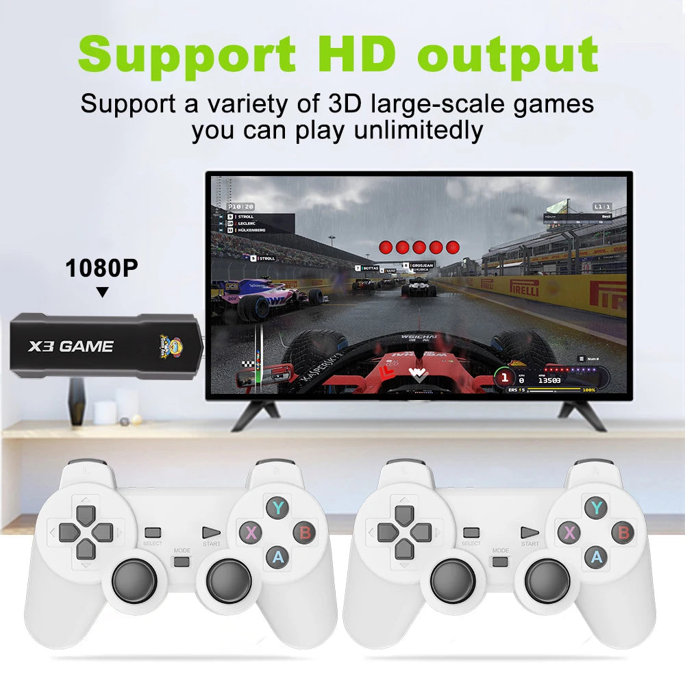 Topleo Handheld Game Console 4K Android TV Box