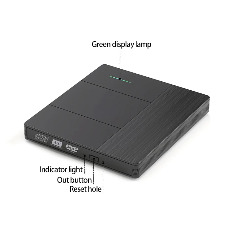 Multifunctional 7-in-1 External USB3.0 Blu-ray Burner BD DVD Recorder