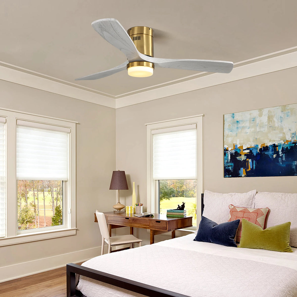 High Quality Antique Ceiling Fans with  LED Light