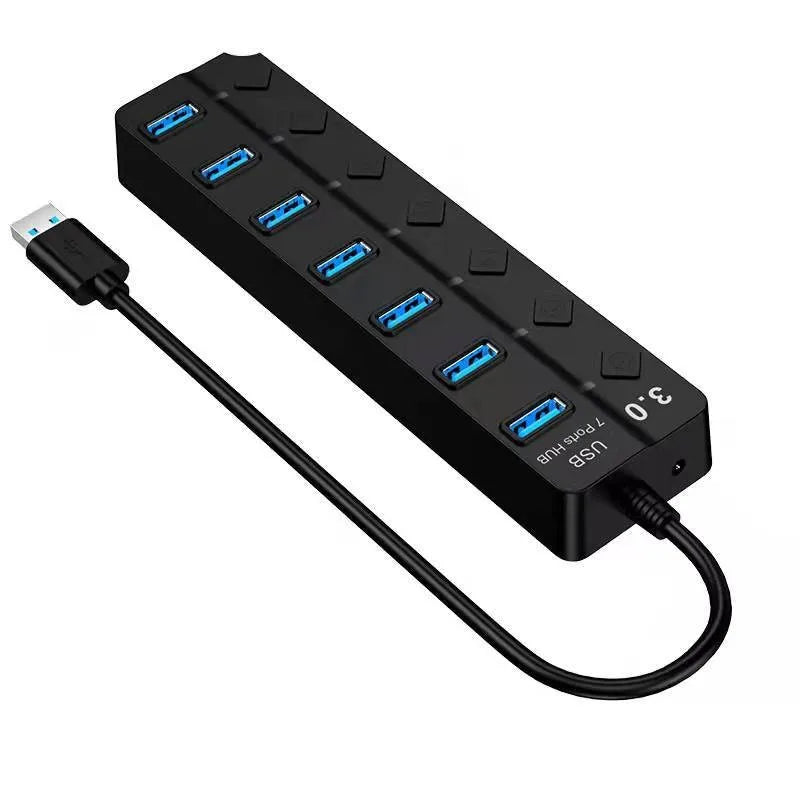Usb3.0hub One Drags Seven-port Laptop Extender USB3.0