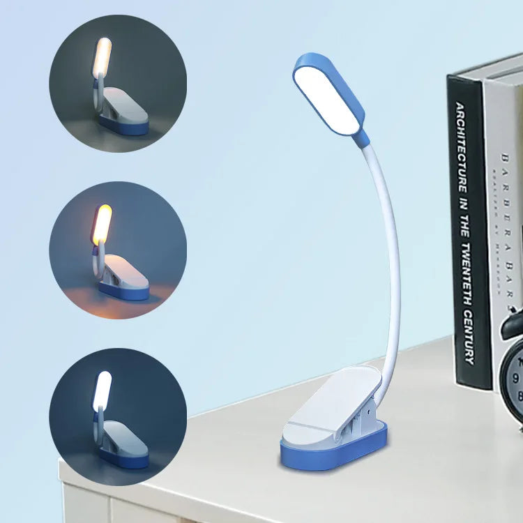 9 LED Clip-On Reading Lamp with 3 Brightness Levels