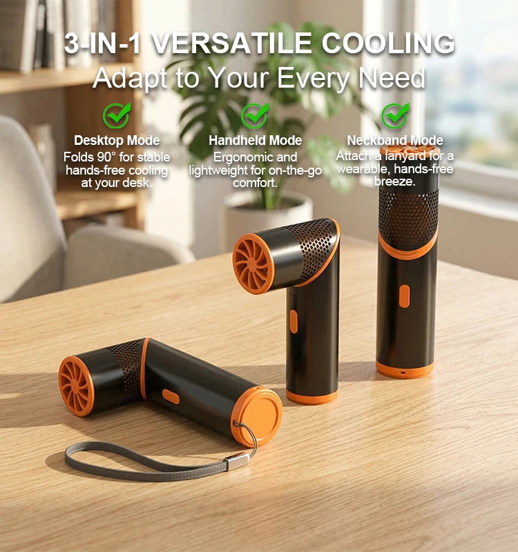 WindBillion Electric Rechargeable Mini Fan