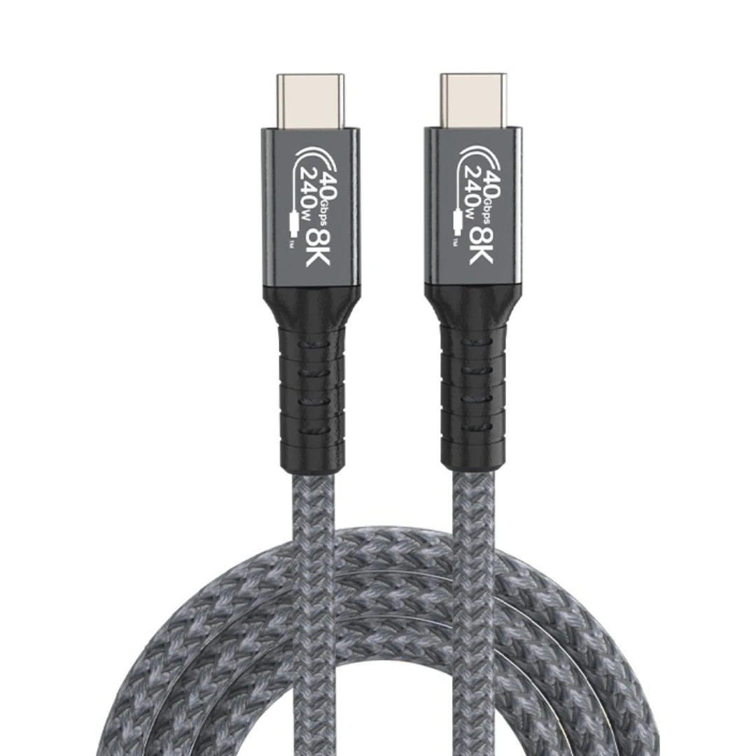USB4.0 40Gbps 8K 60Hz PD240W Type-C Cable