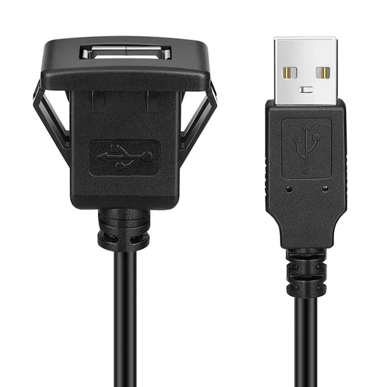 1m Black USB 2.0