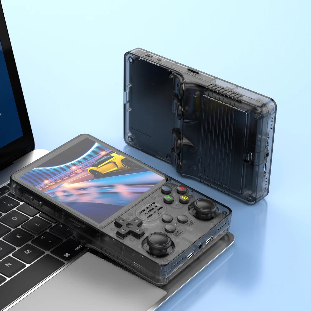 R36 Plus Handheld Game Console