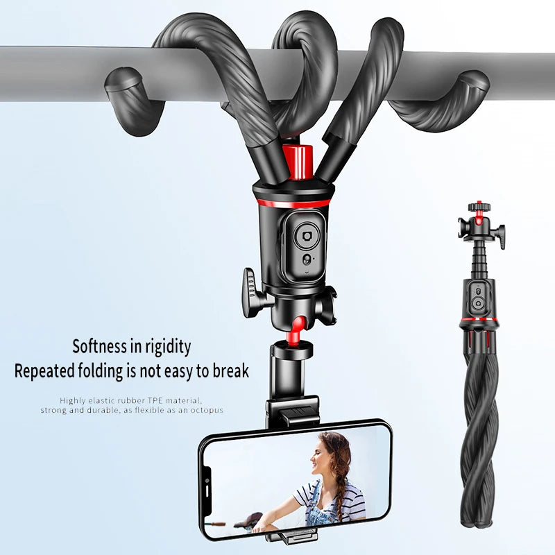 C03 Flexible Octopus Tripod Selfie Stick Wireless