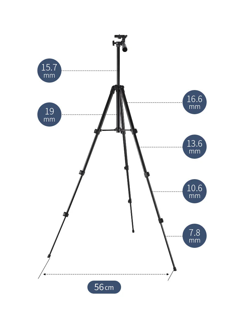 Extendable 3120 Universal Adjustable Tripod Stand Mount Holder Clip