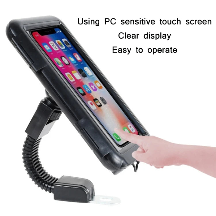 Motorcycle Phone Mount Adjustable Bicycle Mobile Phone Holder