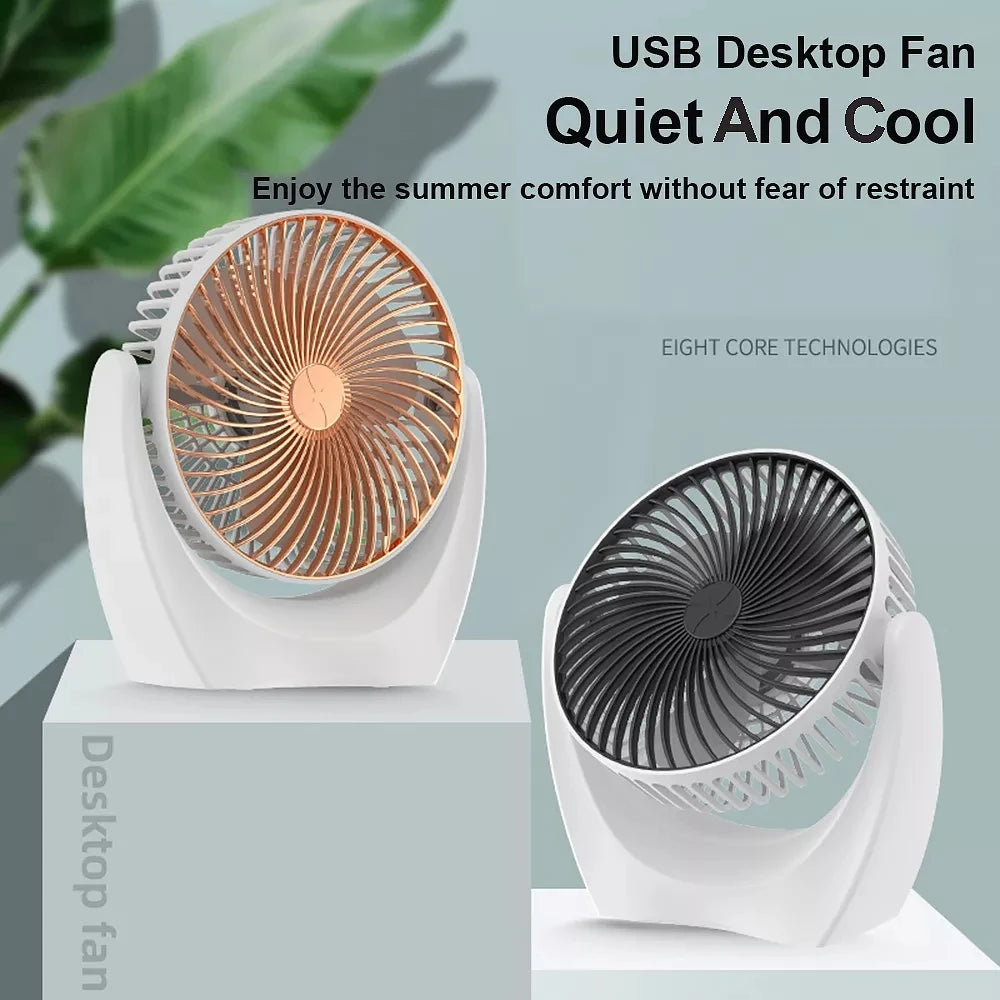 Portable Rechargeable Table Fan