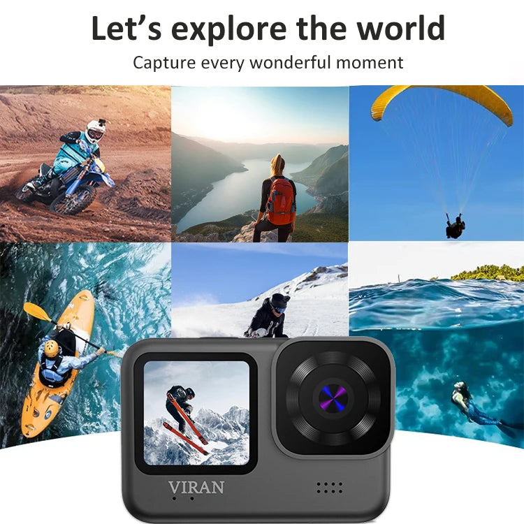 4K Pro Sports Camera 170° Wide Angle Good Video Recorder