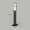 Modern Simple Courtyard Landscape Light Villa Park Garden