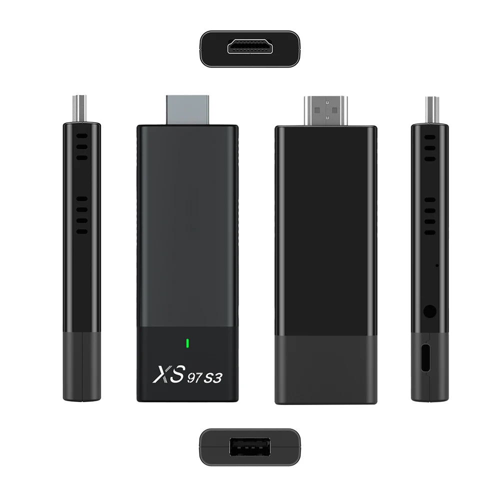 XS97 S3 Wholesale Android Set Top Box Android 10 4K Stick Tv