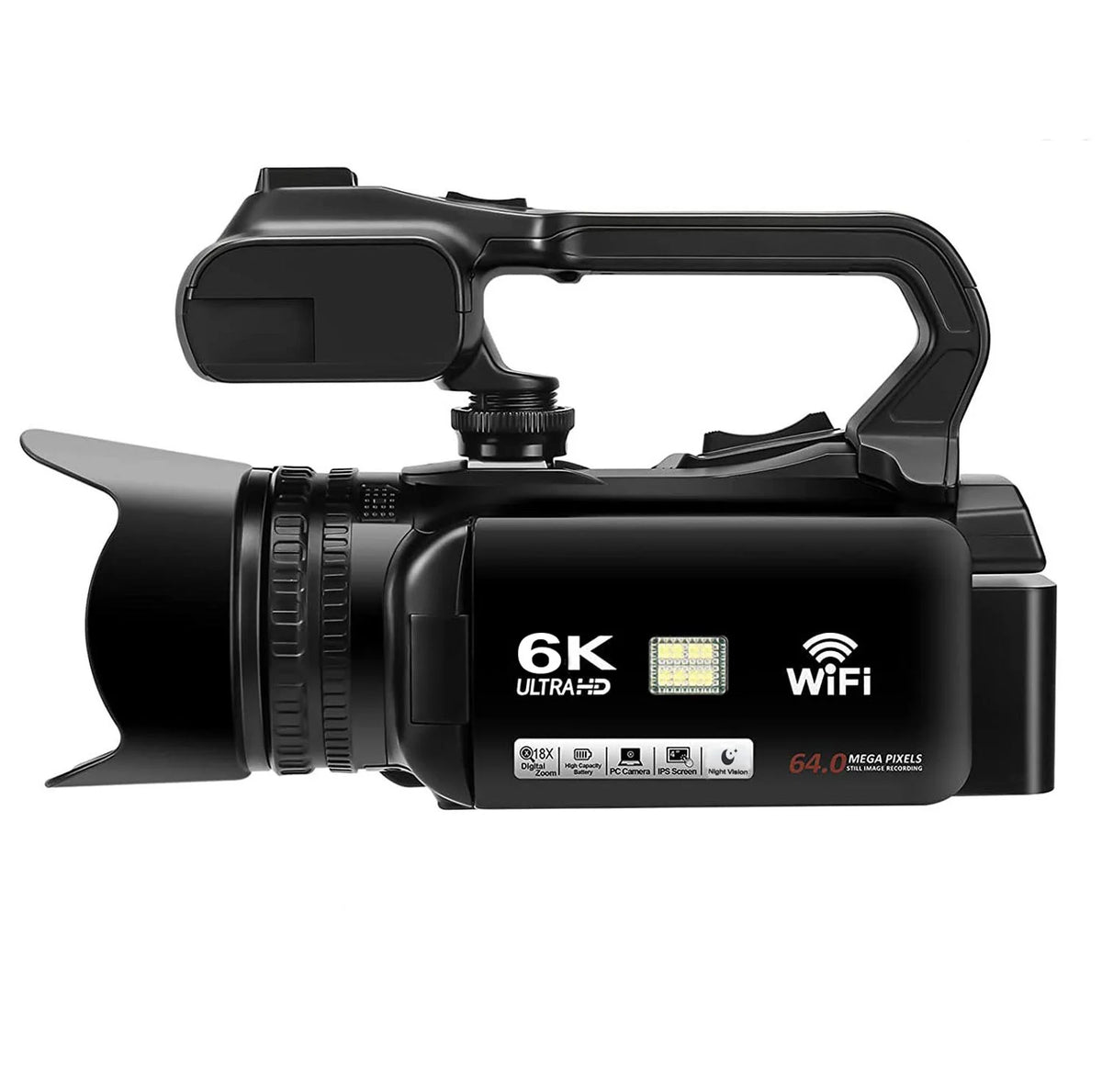 Live Streaming Vlog 6K Camera
