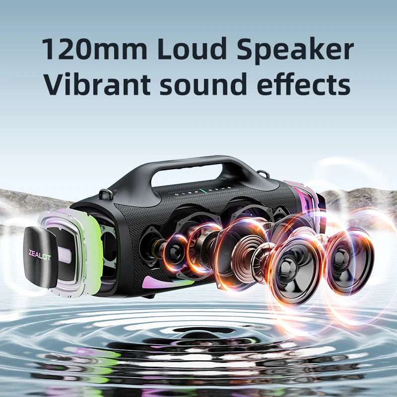 ZEALOT S79 Portable Speaker IPX6 Waterproof