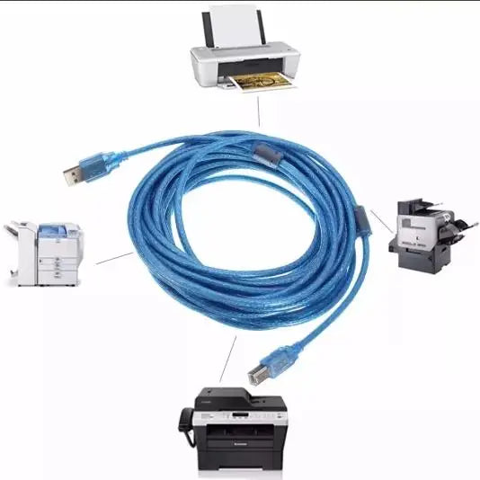 USB Cable a B Male 5M Printer Scanner Multifunctional