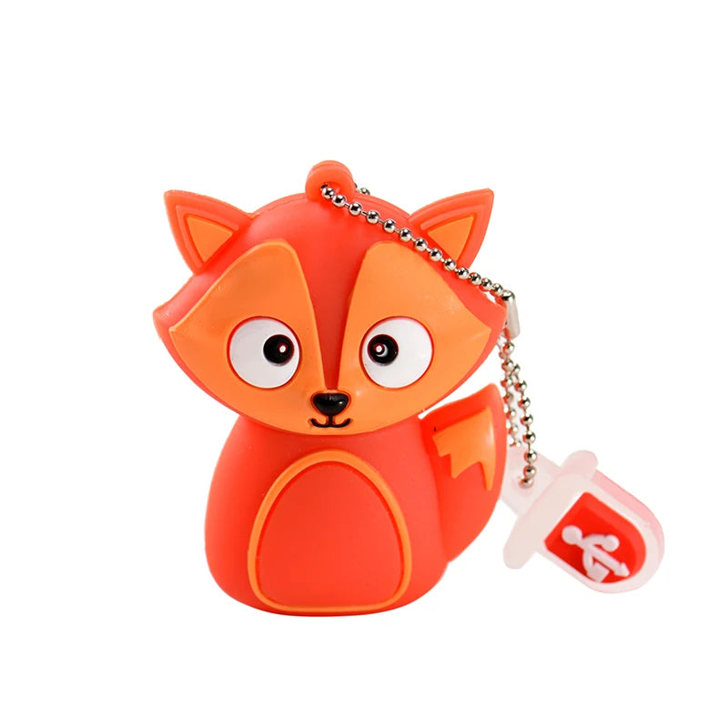 Cartoon Animal Pendrive 8GB 16GB 32GB 64GB