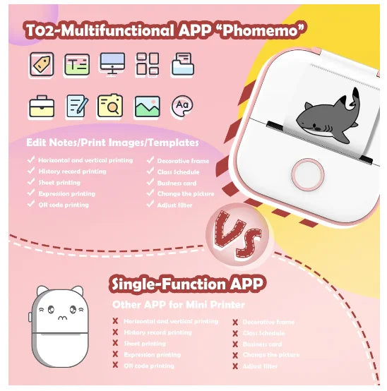 Phomemo T02 Pocket Printer