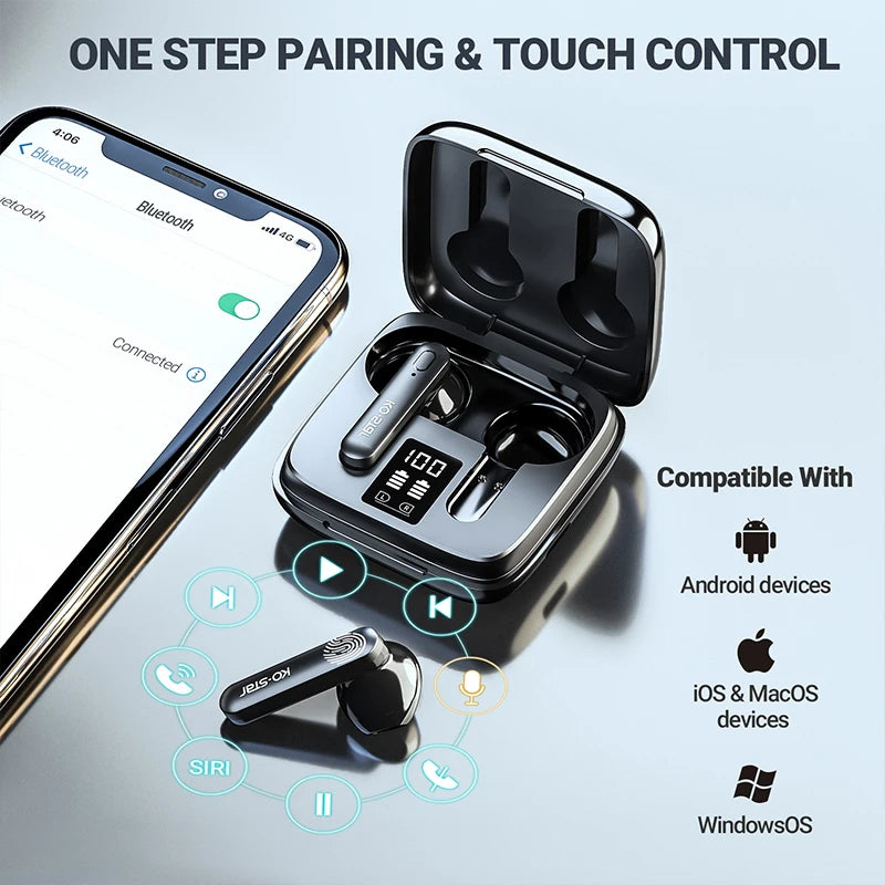High Quality True Sport bluetooth Earphones