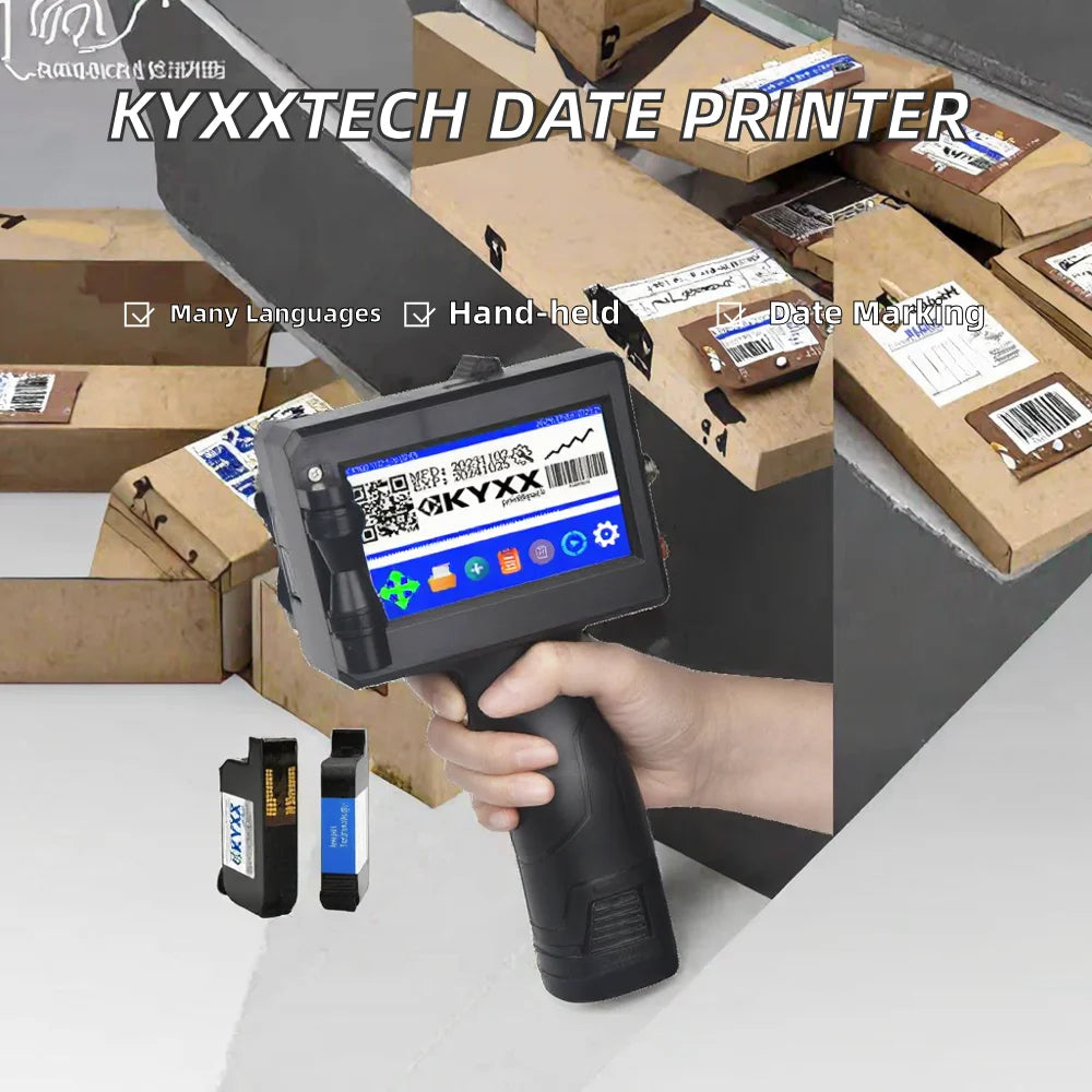 Printer Carton Packaging Box Inkjet Gun LOGO 110V/220V