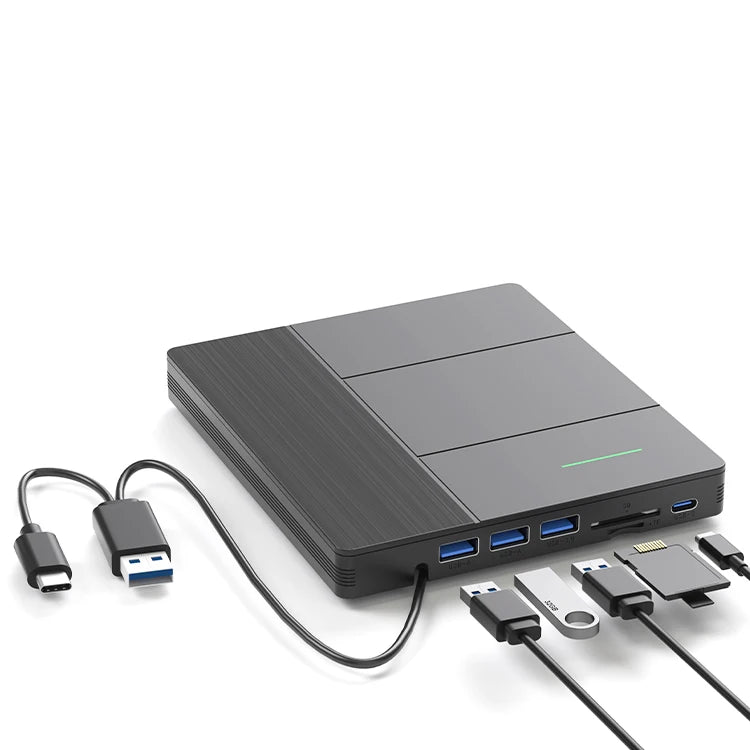 Multifunctional 7-in-1 External USB3.0 Blu-ray Burner BD DVD Recorder