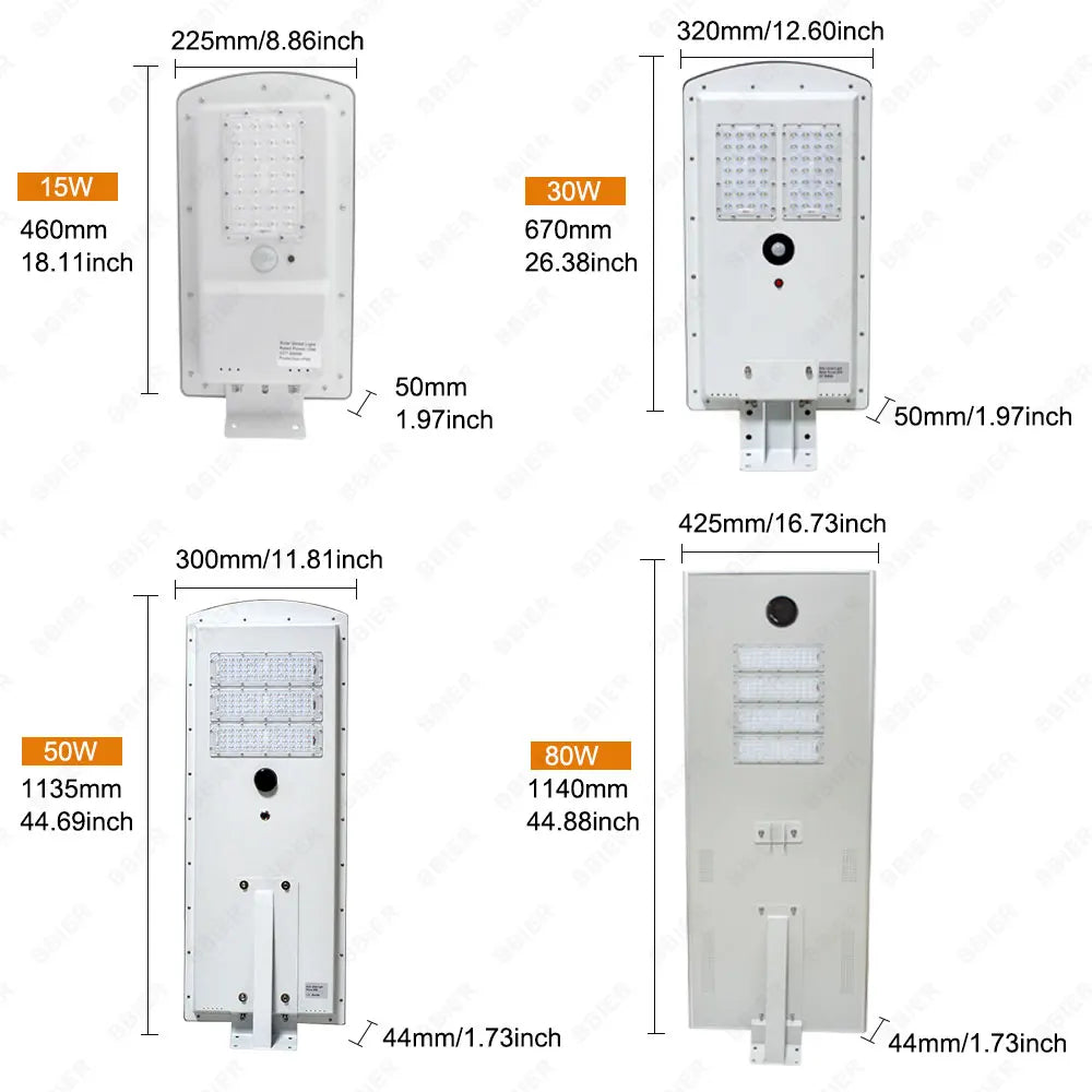 All in One Led Solar Street Light