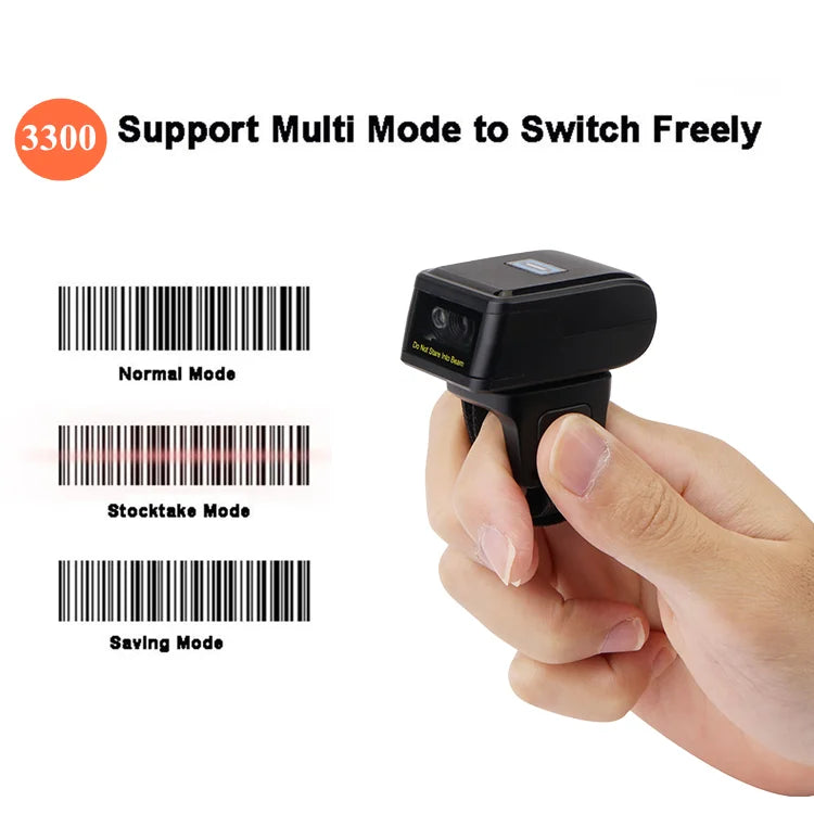 YHDAA Mini Portable Wearable Barcode Reader