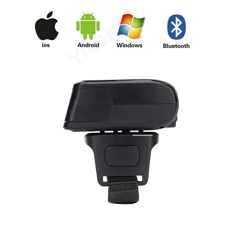 YHDAA Mini Portable Wearable Barcode Reader