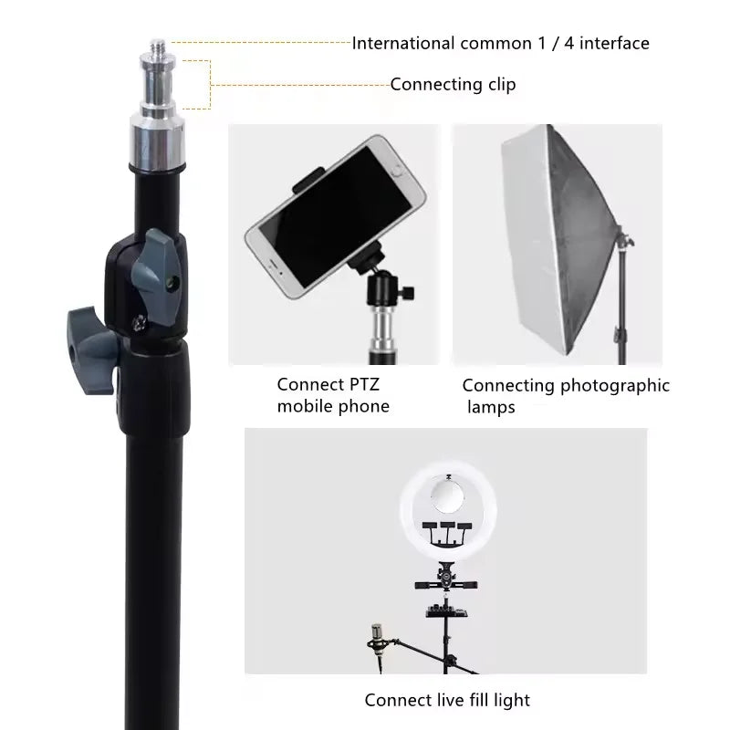 1.6m 2.1m Meta Leg Heavy Duty Light Stands