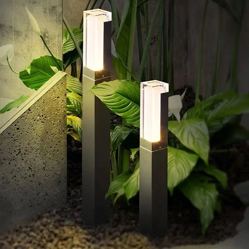Modern Simple Courtyard Landscape Light Villa Park Garden