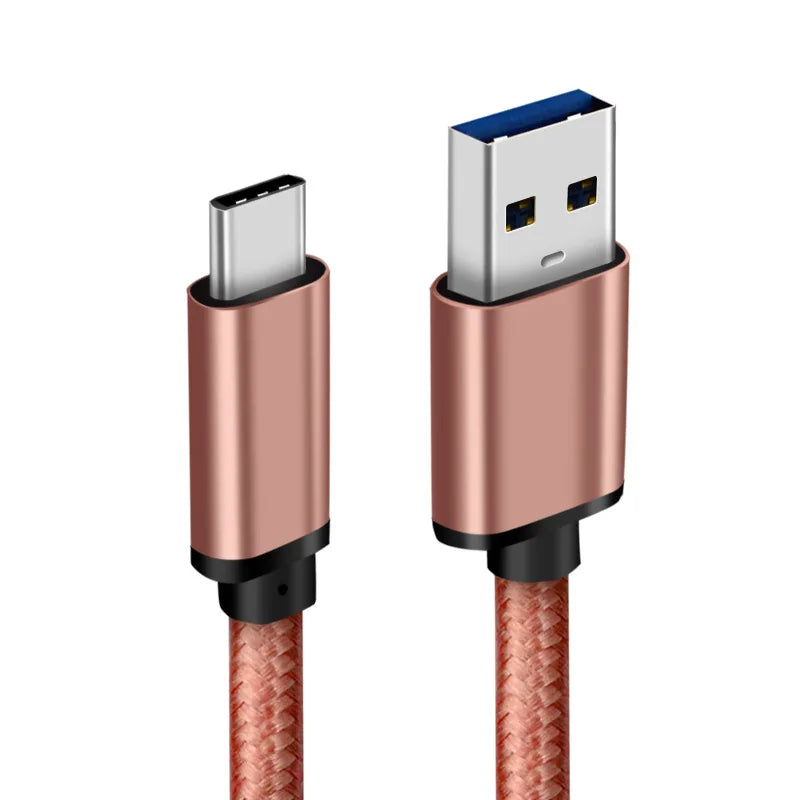 Factory Original USB3.0 Braided Cable Quick Charging Certified