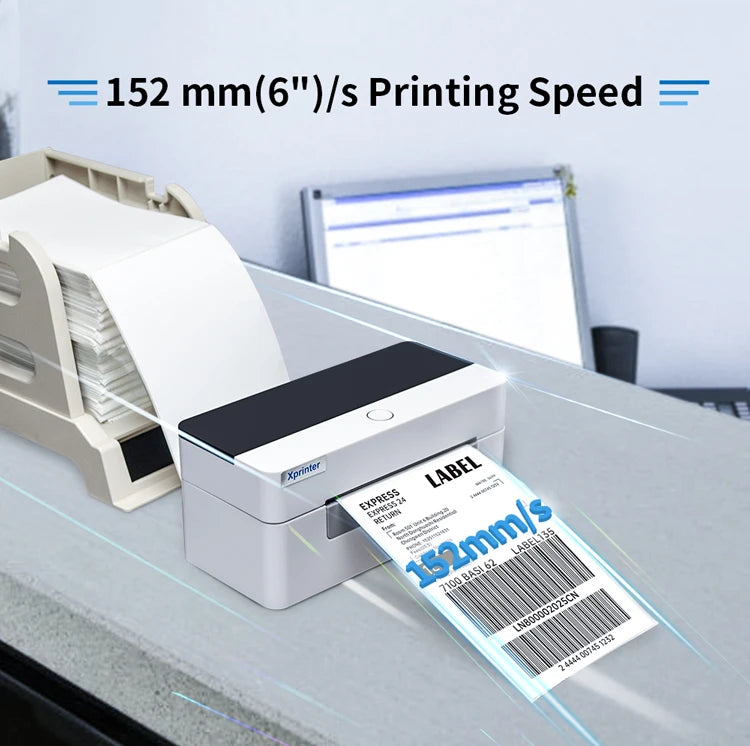 Inkless Thermal Shipping Label Printer