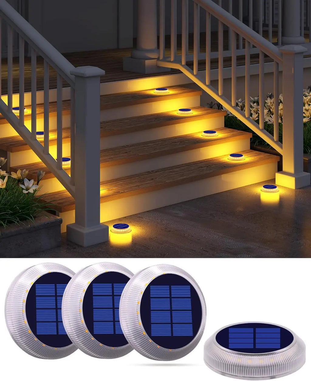 Weatherproof IP68 Rustproof LED Fence Lights