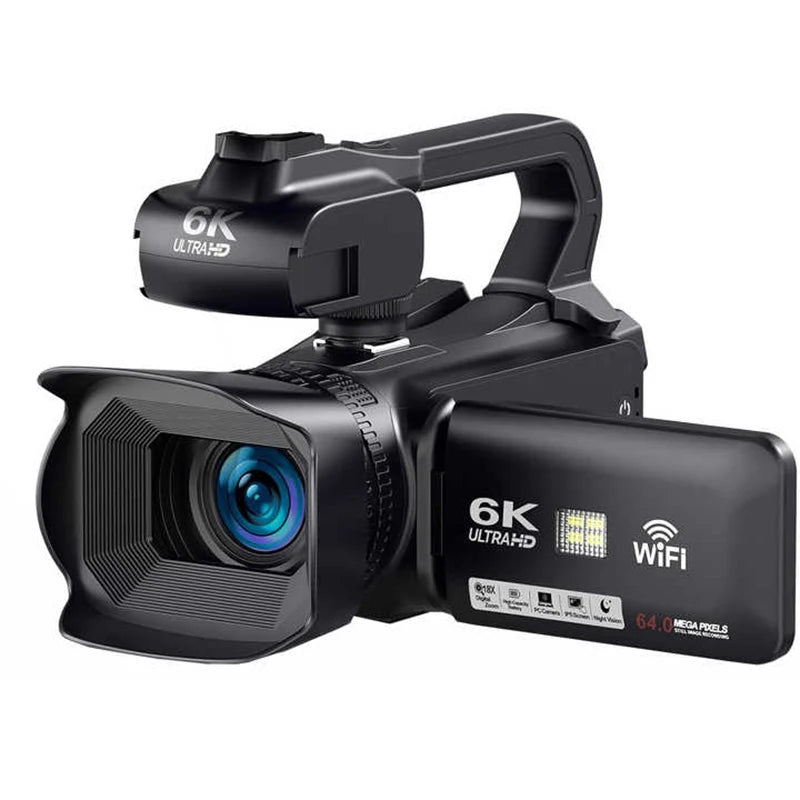 Live Streaming Vlog 6K Camera