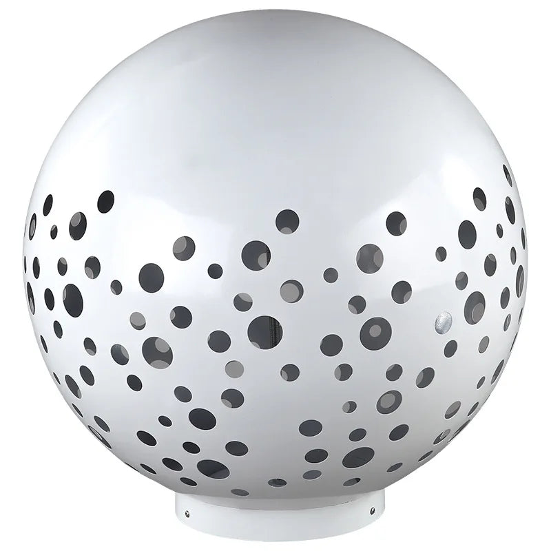 Hollowed Out Ball Sculpture Garden Large LED Circular Hollowed Out Lights