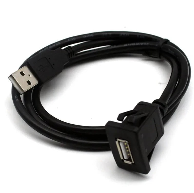 1m Black USB 2.0